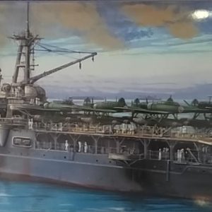 JAPANESE AIRCRAFT CARRYING CRUISER MOGAMI  -  Escala 1/350