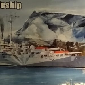 German Tirpitz Battleship  -  Escala 1/350