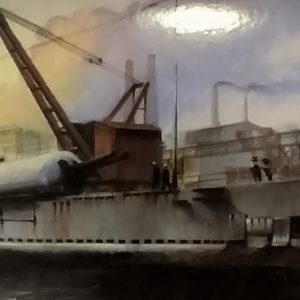 French submarine Surcouf  -  Escala 1/350