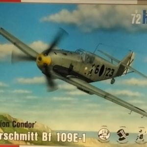 Messerschmitt Bf 109 E-1 "J/88 Legión Condor"- Escala 1/72