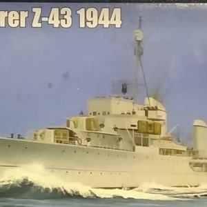 German Zerstorer Z-43 1944  -  Escala 1/350