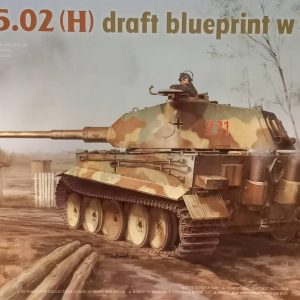VK 45.02 (H) draft blueprint w 1461 - Escala 1/35