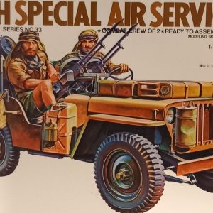 BRITISH SPECIAL AIR SERVICE JEEP - Escala 1/35