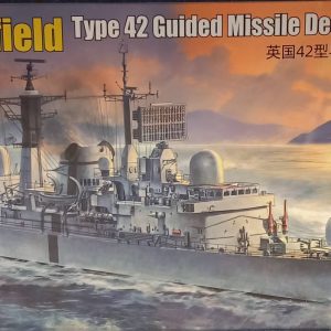 HMS Sheffield Type 42 Guided Missile Destroyer Batch I - Escala 1/350