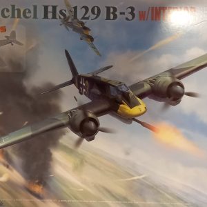 Henschel Hs 129 B-3 w/Interior - Escala 1/48