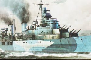 HMS Belfast 1942  -  Escala 1/350