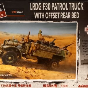 LRDG F30 PATROL TRUCK WITH OFFSET REAR BED  -  Escala 1/35