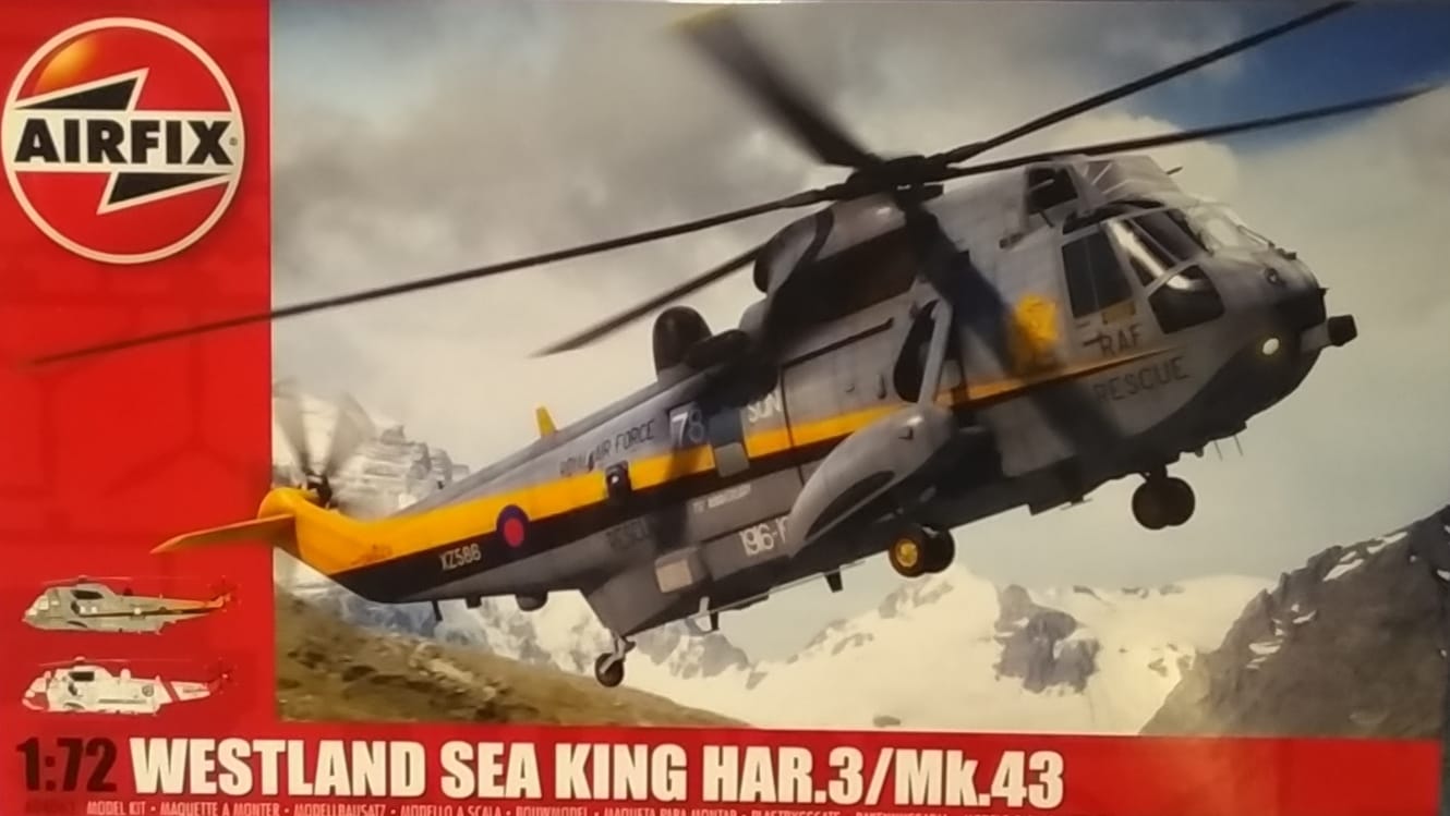 Westland Sea King Har.3/Mk.43 - Escala 1/72 1 Westland Sea King Har.3/Mk.43 - Escala 1/72
