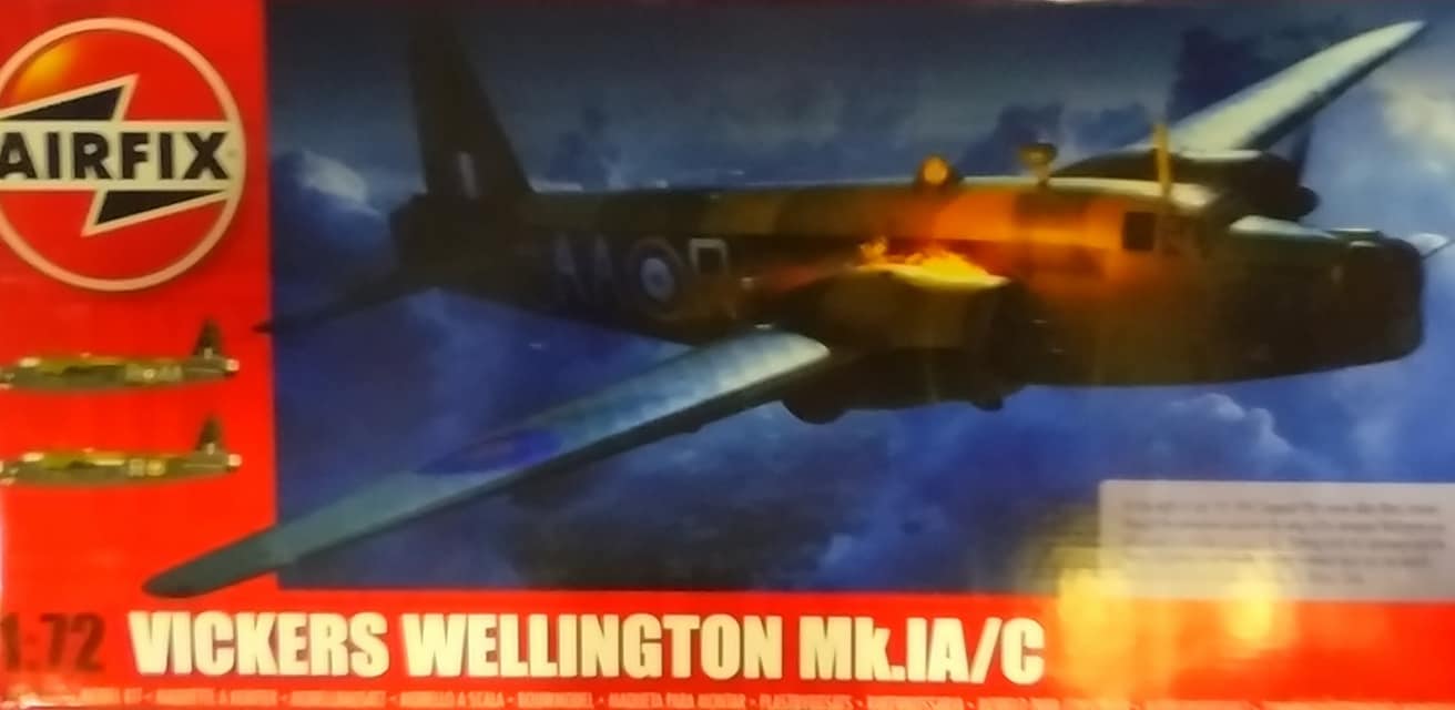 VICKERS WELLINGTON MK.IA/C - Escala 1/72 1 VICKERS WELLINGTON MK.IA/C - Escala 1/72