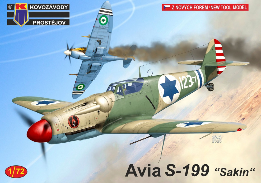 Avia S-199 "Sakin" - Escala 1/72 1 Avia S-199 "Sakin" - Escala 1/72