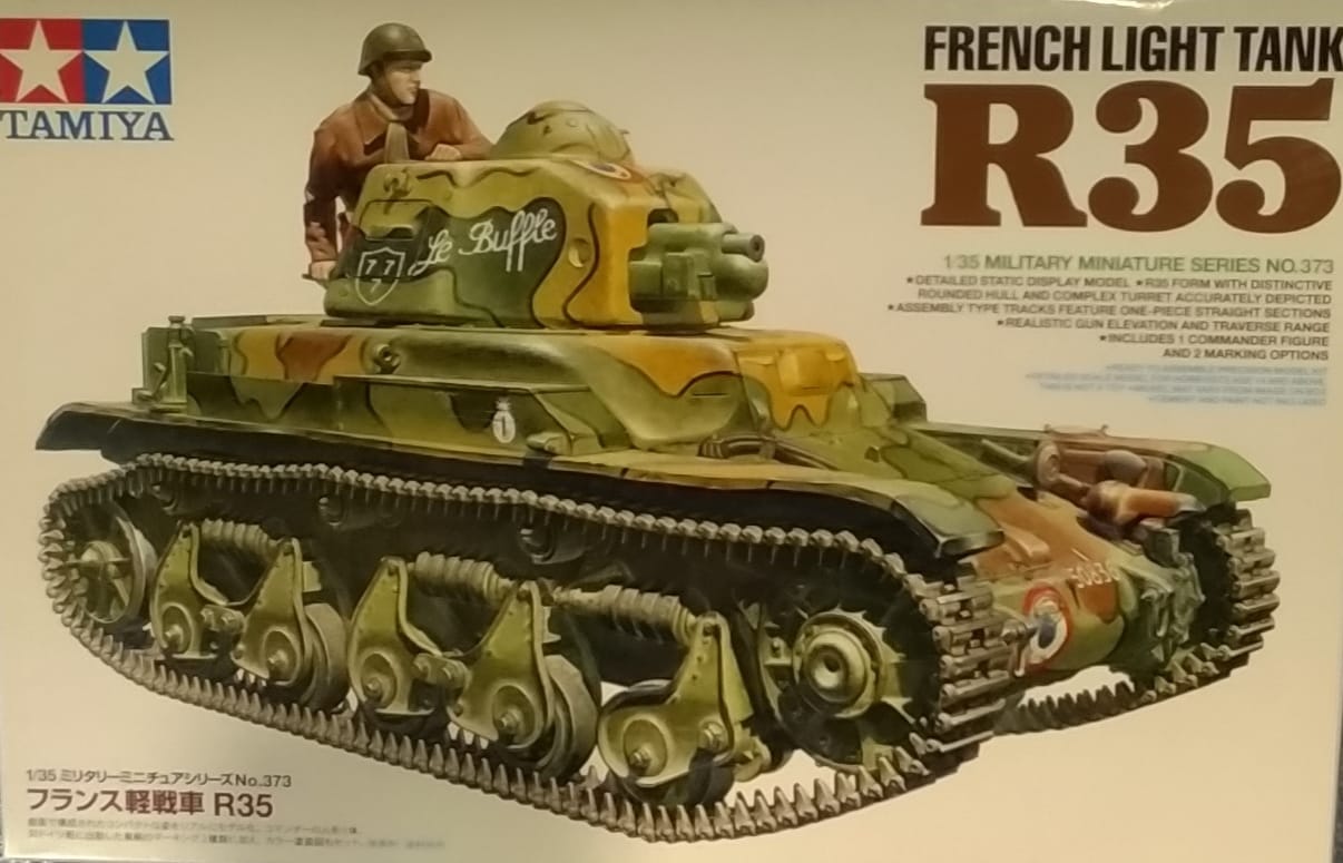 French Light Tank R35 - Escala 1/35 1 French Light Tank R35 - Escala 1/35