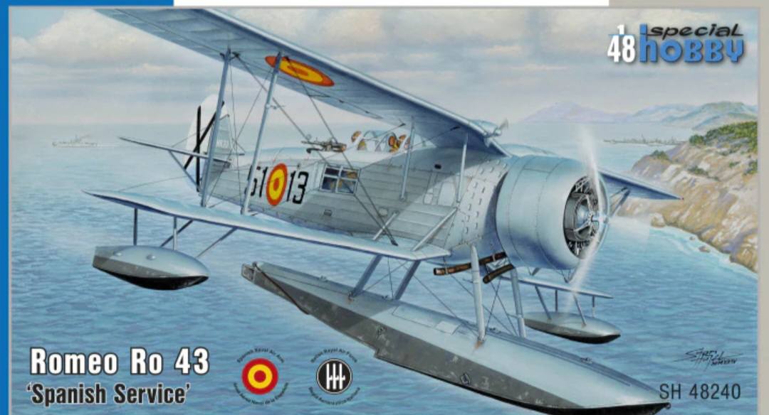 Romeo Ro 43 "Spanish Service" - Escala 1/48 1 Romeo Ro 43 "Spanish Service" - Escala 1/48