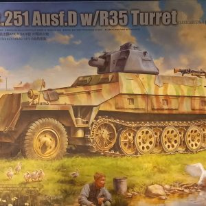 Sd.Kfz.251 Ausf.D w/R35 Turret - Escala 1/35