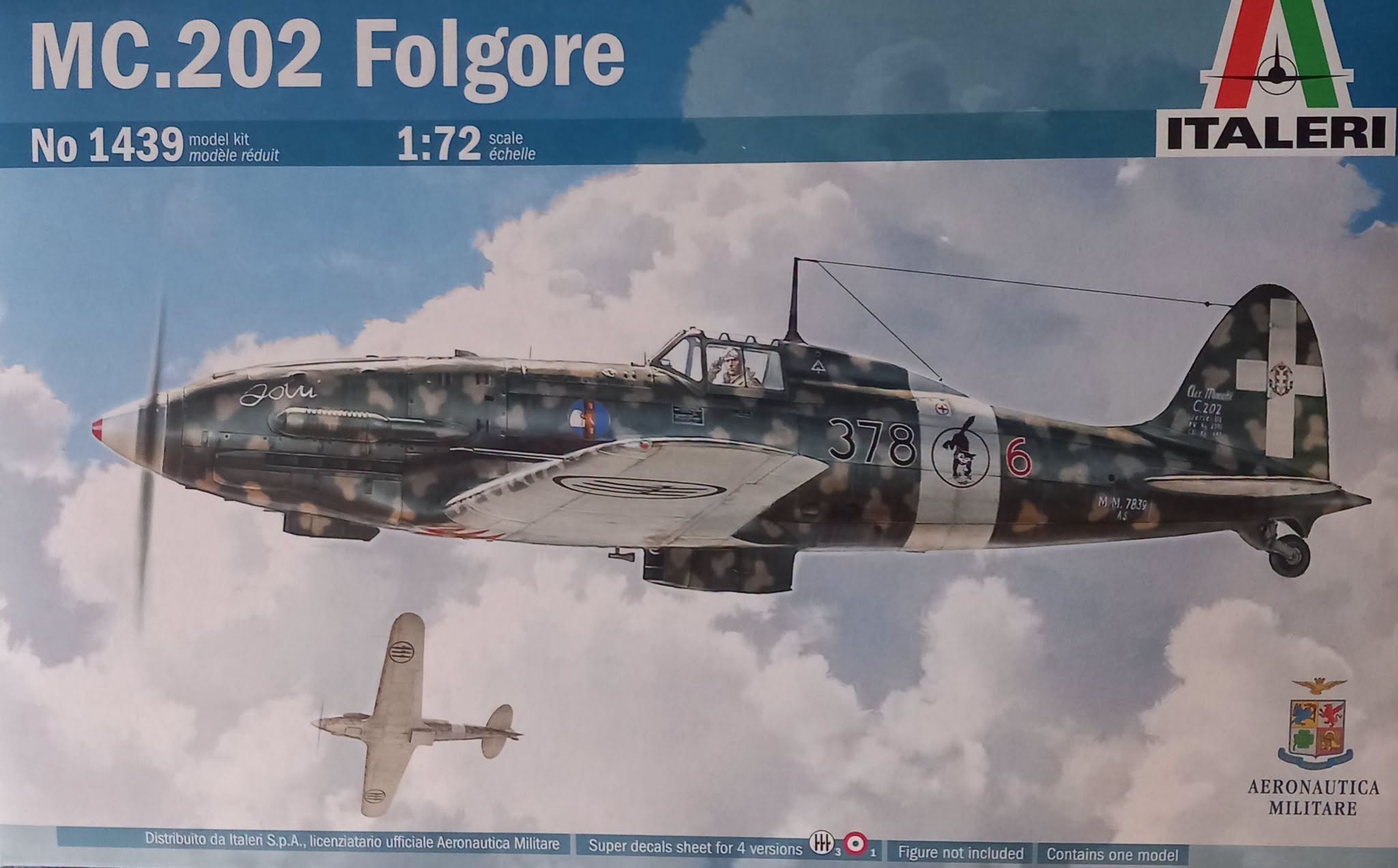 MC.202 Folgore - Escala 1/72 1 MC.202 Folgore - Escala 1/72