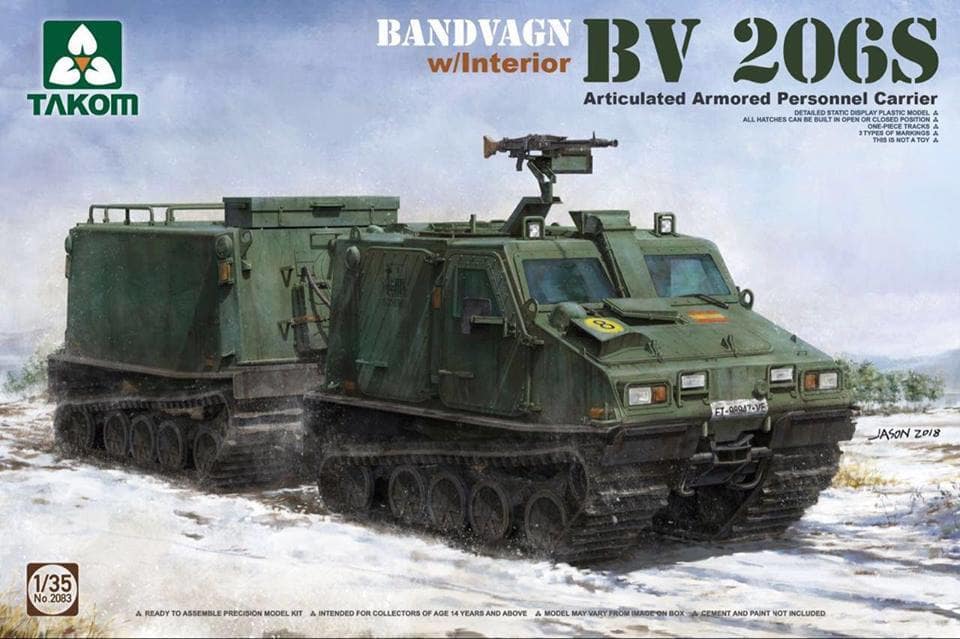 BV 206S - Escala 1/35 1 BV 206S - Escala 1/35